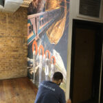installing digitally printed graphics for displays and signage