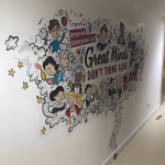 printed wall graphics for imperial college